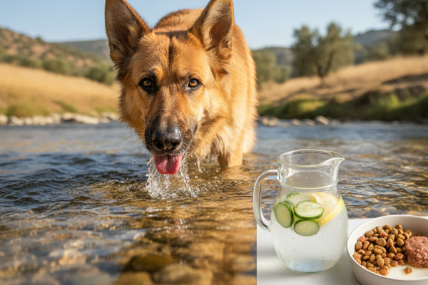 Verano y calor en perros: Importancia de la digestibilidad y el agua