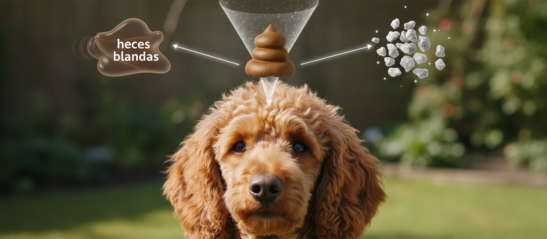 perro heces blandas zeolita