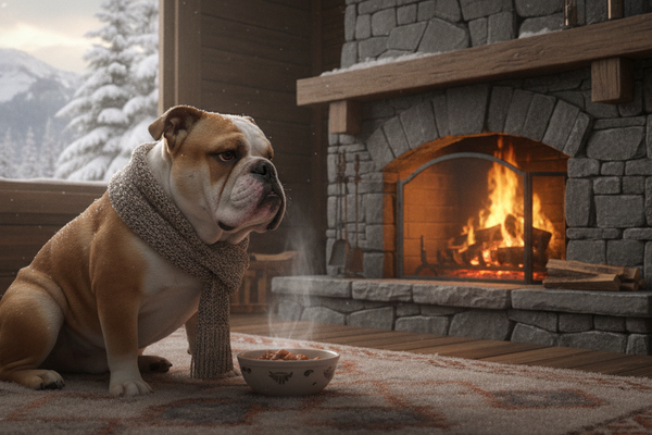 Invierno y frío: ¿debo aumentar la ración de mi perro?