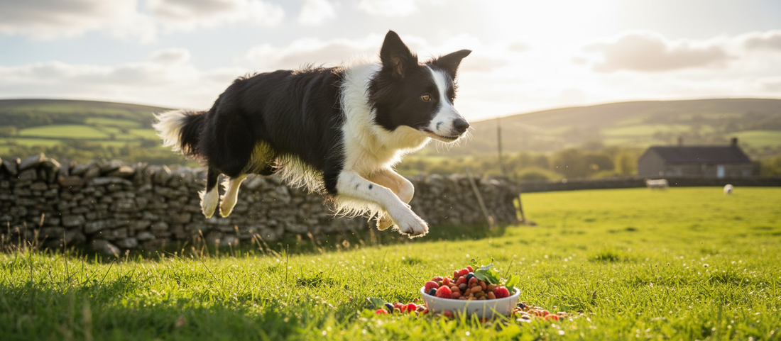 Border Collie dieta activa