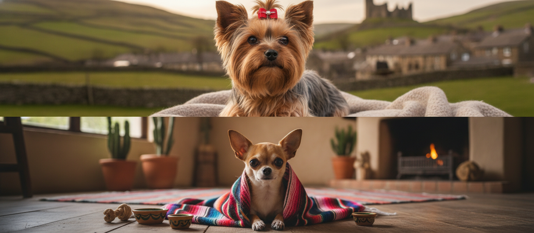 Yorkshire y Chihuahuas necesidades