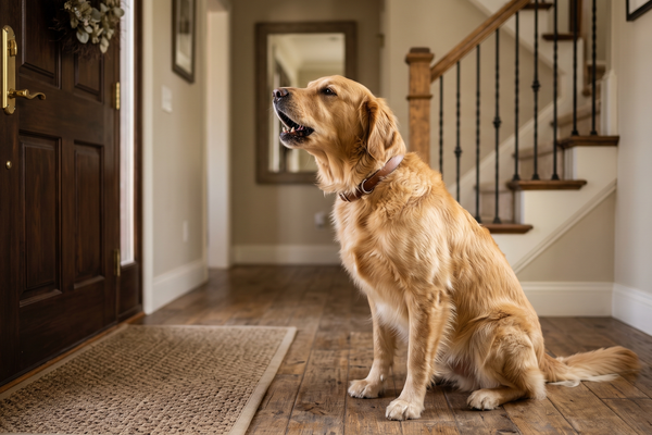Golden Retriever separation anxiety: cómo frenar los ladridos