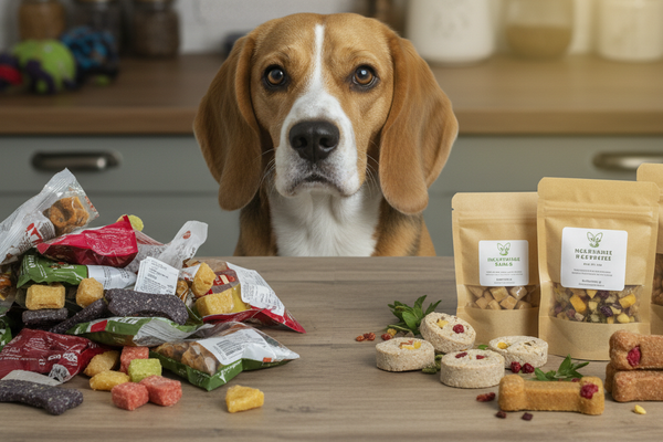 Snacks baratos para perros: Peligros y cómo elegir premios funcionales