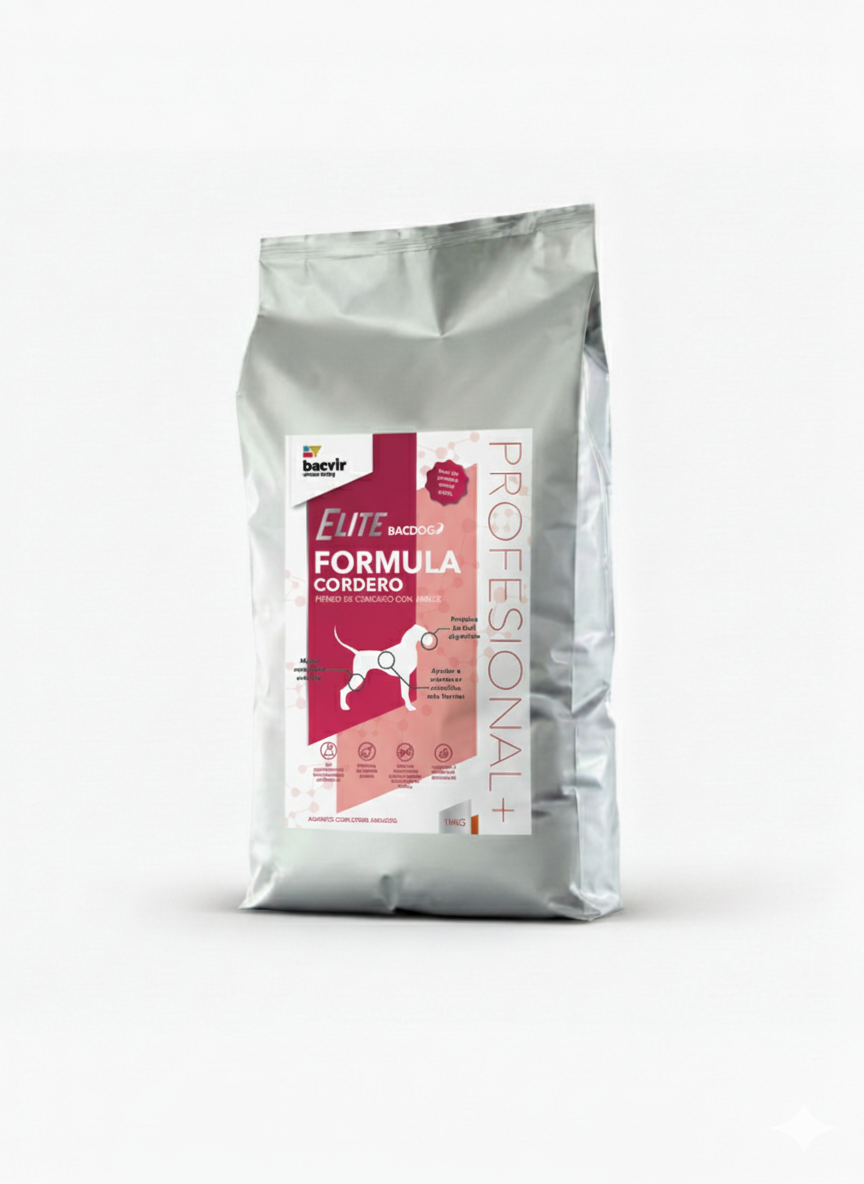 Cordeiro con arroz BACDOG | Elite